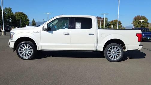 White Platinum Metallic Tri-Coat 2019 Ford F-150 Limited