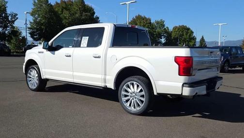 White Platinum Metallic Tri-Coat 2019 Ford F-150 Limited