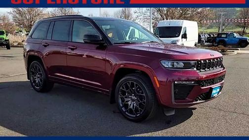 velvet red pearlcoat 2026 Jeep Grand Cherokee Summit