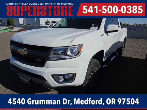 Summit White 2016 Chevrolet Colorado Z71