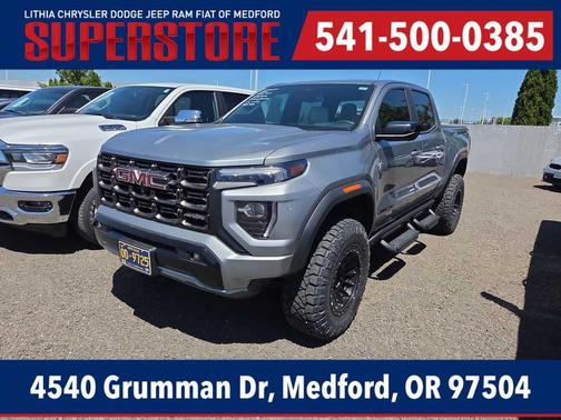 Sterling Metallic 2023 GMC Canyon AT4X