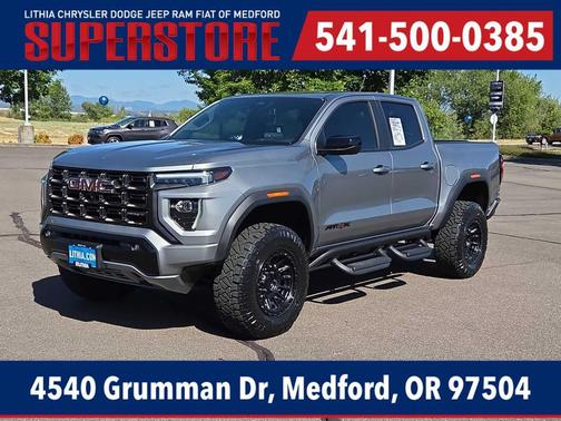 Sterling Metallic 2023 GMC Canyon AT4X