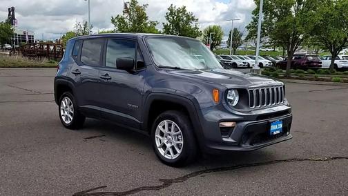 Graphite Gray 2023 Jeep Renegade Latitude