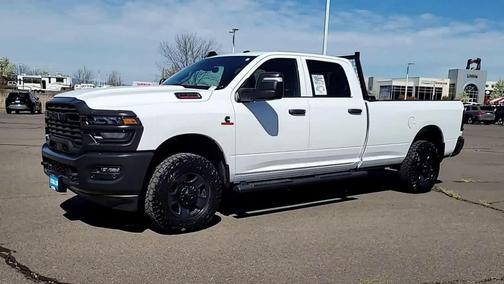 Bright White Clearcoat 2025 RAM 3500 Tradesman