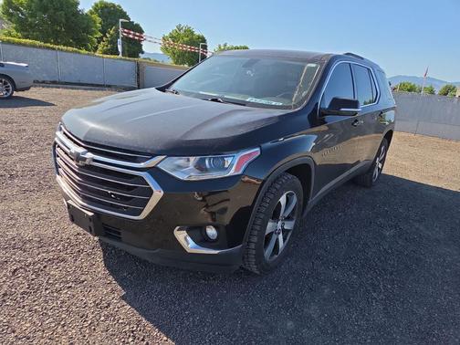 Mosaic Black Metallic 2018 Chevrolet Traverse LT Leather