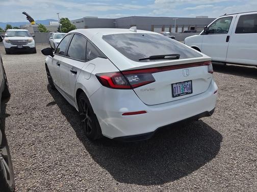 Platinum White Pearl 2025 Honda Civic Sport