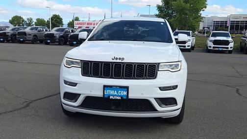 Bright White Clearcoat 2018 Jeep Grand Cherokee High Altitude