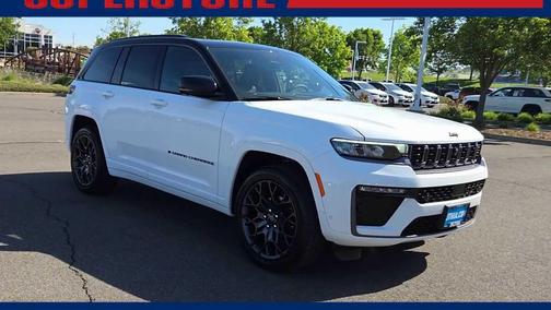 Bright White Clearcoat 2026 Jeep Grand Cherokee Summit