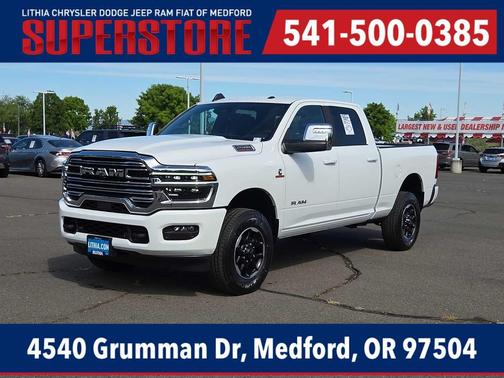 Bright White Clearcoat 2026 RAM 2500 Laramie