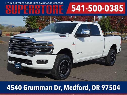 Bright White Clearcoat 2026 RAM 2500 Laramie