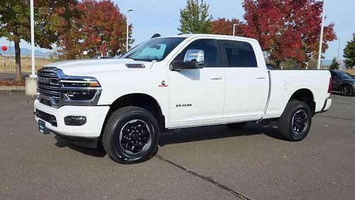 Bright White Clearcoat 2026 RAM 2500 Laramie