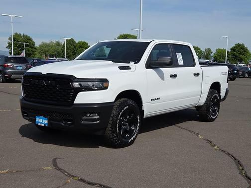 Bright White Clearcoat 2026 RAM 1500 Warlock