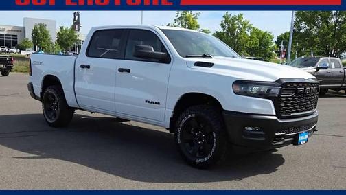 Bright White Clearcoat 2026 RAM 1500 Warlock