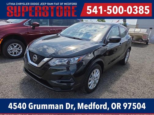 Magnetic Black Pearl 2021 Nissan Rogue Sport S