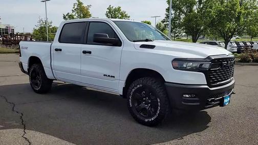 Bright White Clearcoat 2026 RAM 1500 Warlock