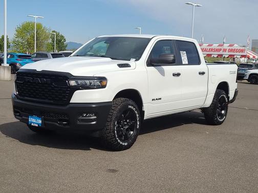 Bright White Clearcoat 2026 RAM 1500 Warlock