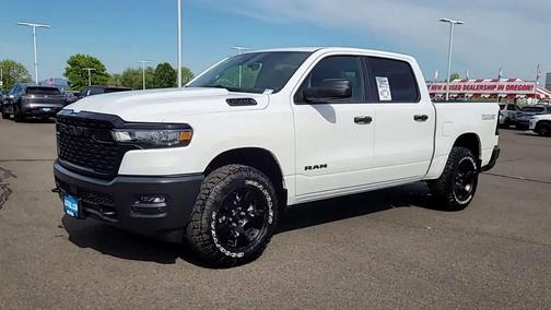 Bright White Clearcoat 2026 RAM 1500 Warlock