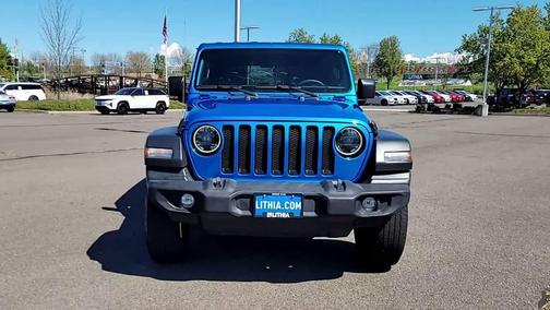 Hydro Blue Pearlcoat 2023 Jeep Wrangler Sport