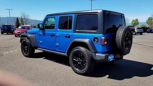 Hydro Blue Pearlcoat 2023 Jeep Wrangler Sport