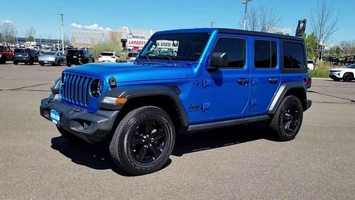 Hydro Blue Pearlcoat 2023 Jeep Wrangler Sport