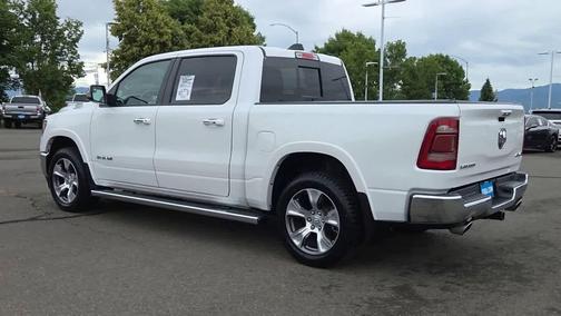 Ivory White Tri-Coat Pearlcoat 2020 RAM 1500 Laramie