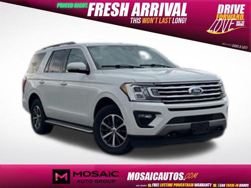 White Metallic 2020 Ford Expedition XLT