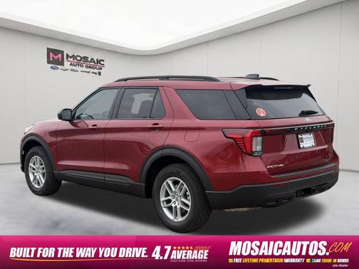 Ruby Red Metallic Tinted Clearcoat 2027 Ford Explorer Active