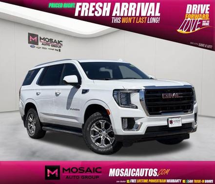 Summit White 2022 GMC Yukon SLE