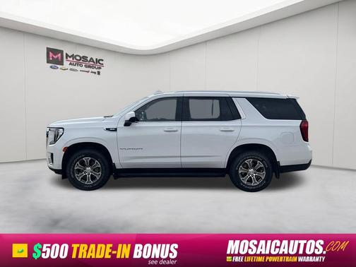 Summit White 2022 GMC Yukon SLE