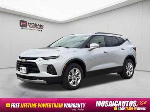 Silver Ice Metallic 2020 Chevrolet Blazer 2LT