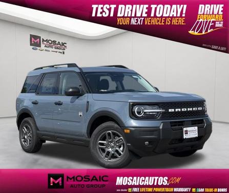 Azure Gray Metallic Tri-Coat 2026 Ford Bronco Sport Big Bend