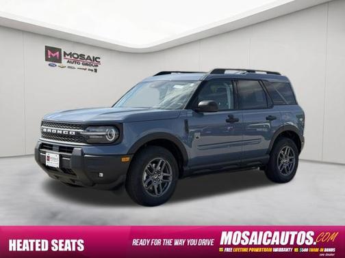 Azure Gray Metallic Tri-Coat 2026 Ford Bronco Sport Big Bend