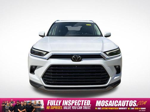 White 2024 Toyota Grand Highlander Limited