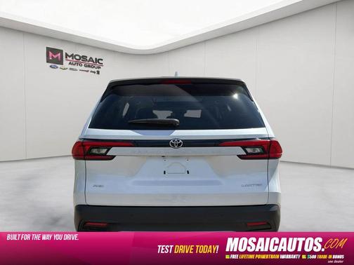 White 2024 Toyota Grand Highlander Limited