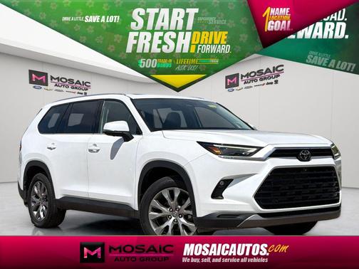 White 2024 Toyota Grand Highlander Limited