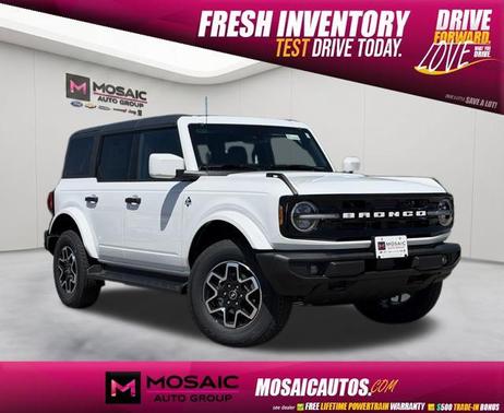 Oxford White 2026 Ford Bronco Outer Banks