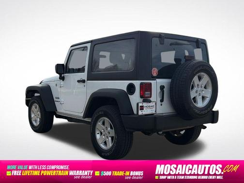 Bright White Clearcoat 2016 Jeep Wrangler Sport