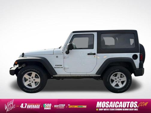 Bright White Clearcoat 2016 Jeep Wrangler Sport