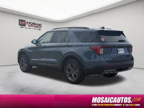 Vapor Blue Metallic 2026 Ford Explorer Active