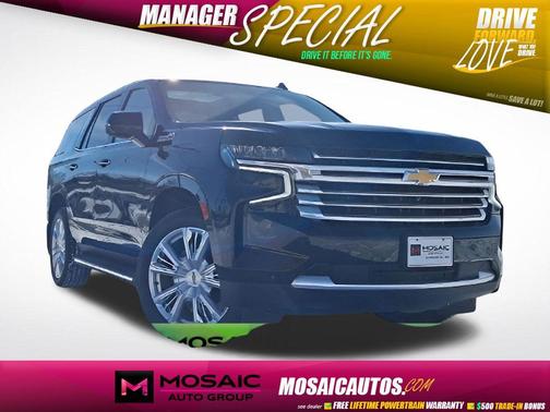 Black 2024 Chevrolet Tahoe High Country