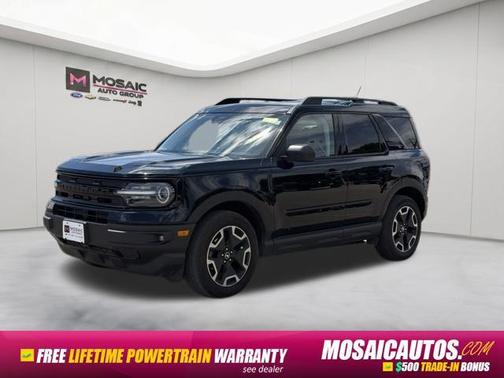 Shadow Black 2021 Ford Bronco Sport Outer Banks