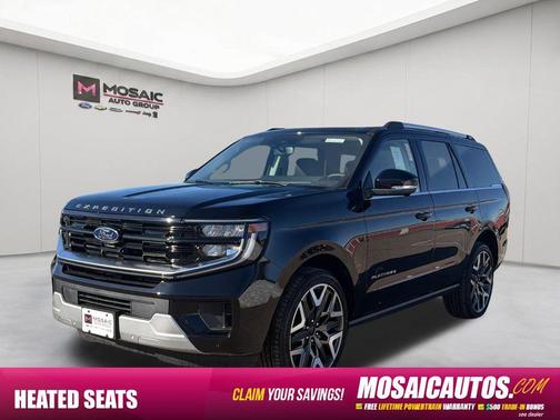 Agate Black Metallic 2026 Ford Expedition Platinum