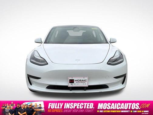 Pearl White Multi-Coat 2019 Tesla Model 3 Standard Range Plus
