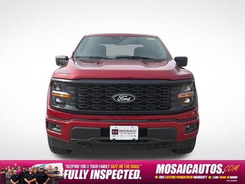 Rapid Red Metallic Tinted Clearcoat 2025 Ford F-150 STX