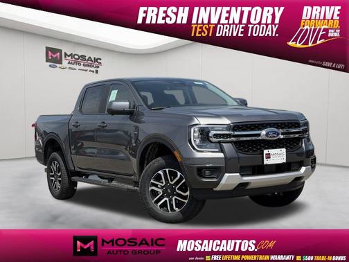 Carbonized Gray Metallic 2026 Ford Ranger LARIAT