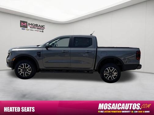 Carbonized Gray Metallic 2026 Ford Ranger LARIAT