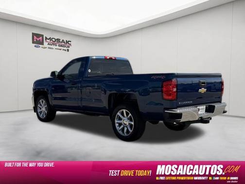 Deep Ocean Blue Metallic 2017 Chevrolet Silverado 1500 WT