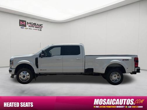 Star White Metallic Tri-Coat 2026 Ford F-450 Platinum