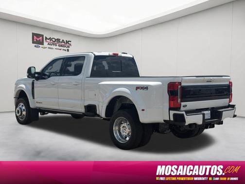 Star White Metallic Tri-Coat 2026 Ford F-450 Platinum