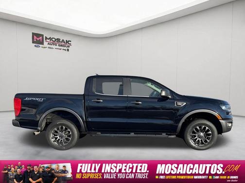 Shadow Black 2020 Ford Ranger XLT